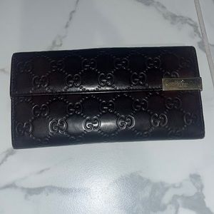 Authentic Brown classic Gucci Wallet